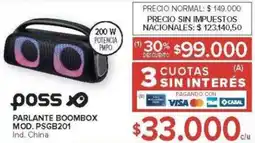 Carrefour Poss parlante boombox oferta