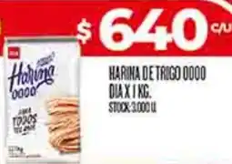 Supermercados DIA Dia harina de trigo 0000 oferta