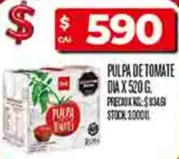 Supermercados DIA Dia pulpa de tomate oferta