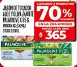 Supermercados DIA Palmolive jabon de tocador aloe yoliva karite oferta