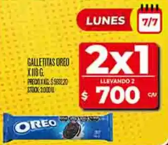 Supermercados DIA Oreo galletitas oferta