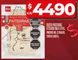 Supermercados DIA Dia pategras queso oferta