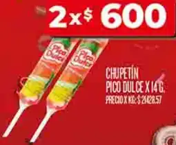 Supermercados DIA Pico dulce chupetín oferta