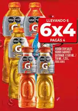 Supermercados DIA Gatorade bebida con sales varios sabores oferta