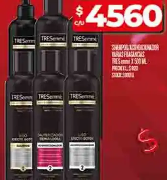 Supermercados DIA Tresemmé shampoo/condicionador oferta