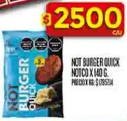 Supermercados DIA Not burger quick notco oferta
