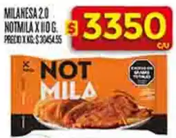 Supermercados DIA Not mila ilanesa 2.0 notmila oferta