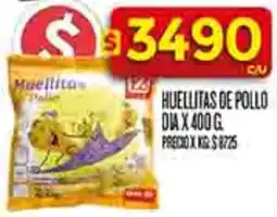 Supermercados DIA Dia huellitas de pollo oferta