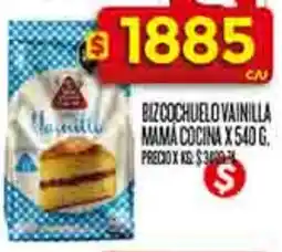 Supermercados DIA Bizcochuelo vainilla mama cocina oferta