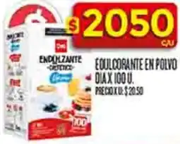 Supermercados DIA Knorr edulcorante en polvo caldo verdura cero sodio oferta