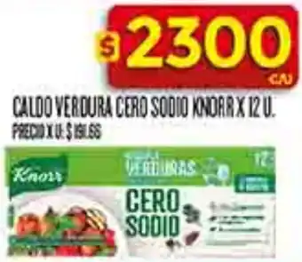 Supermercados DIA Knorr caldo con vegetales carne/gallina verdura oferta