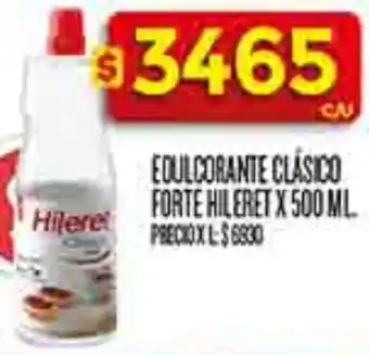 Supermercados DIA Hileret edulcorante clásico forte oferta