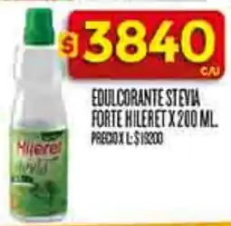 Supermercados DIA Hileret edulcorante stevia forte oferta