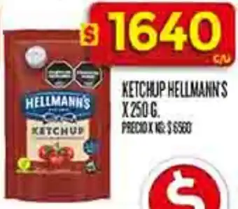 Supermercados DIA Hellmann's ketchup oferta