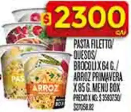 Supermercados DIA Pasta filetto quesos brocoli oferta