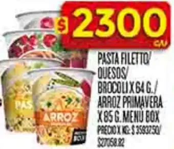 Supermercados DIA Pasta filetto quesos brocoli oferta
