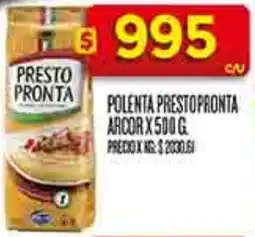Supermercados DIA Arcor polenta presto pronta oferta