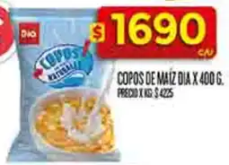 Supermercados DIA Dia copos de maíz oferta