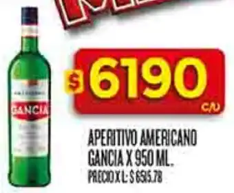 Supermercados DIA Gancia aperitivo americano oferta