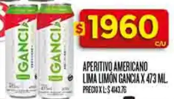 Supermercados DIA Gancia aperitivo americano lima limon oferta