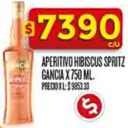 Supermercados DIA Gancia aperitivo hibiscus spritz oferta