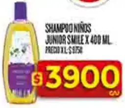 Supermercados DIA smile shampoo niños junior oferta