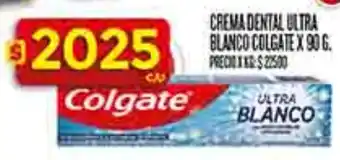 Supermercados DIA Colgate crema dental ultra blanco oferta