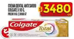 Supermercados DIA Colgate crema dental anti sarro oferta