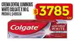 Supermercados DIA Colgate crema dental luminous white oferta