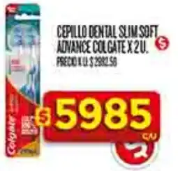 Supermercados DIA Colgate cepillo dental slim soft advance oferta
