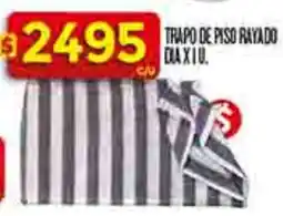 Supermercados DIA Dia trapo de piso rayado oferta