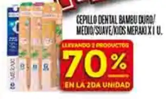 Supermercados DIA Meraxi cepillo dental bambu duro! medio/suave/kids oferta