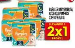 Supermercados DIA Pampers pañales babysan oferta