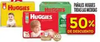 Supermercados DIA Huggies pañales todas las medidas oferta