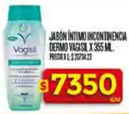 Supermercados DIA Vagisil jabón íntimo dermo incontingenciadermo oferta