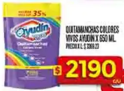 Supermercados DIA Ayudin quitamanchas colores vivos oferta