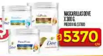 Supermercados DIA Dove mascarillas oferta