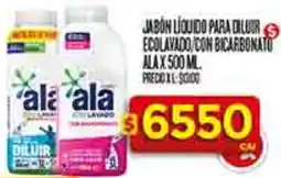 Supermercados DIA Ala jabón líquido para diluir ecolavado con bicarbonato oferta