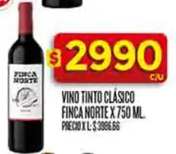 Supermercados DIA Finca norte vino tinto clásico oferta
