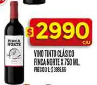 Supermercados DIA Finca norte vino tinto clásico oferta
