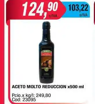 Maxiconsumo Molto Aceto Reduccion x500ml oferta