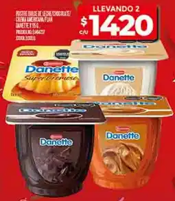 Supermercados DIA danette postre dulce de leche oferta