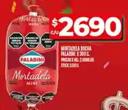 Supermercados DIA Paladini mortadela bocha oferta