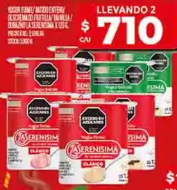 Supermercados DIA La serenisima yogur oferta