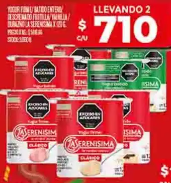 Supermercados DIA La serenisima yogur oferta