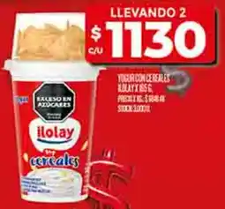 Supermercados DIA Ilolay yogur cereales oferta