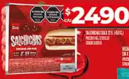 Supermercados DIA Dia salchichas oferta