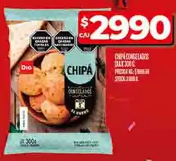 Supermercados DIA Dia chipá congelados oferta