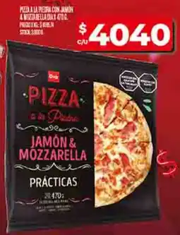 Supermercados DIA Pizza jamón & mozzarella prácticas oferta