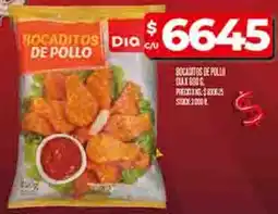 Supermercados DIA Dia bocaditos de pollo oferta